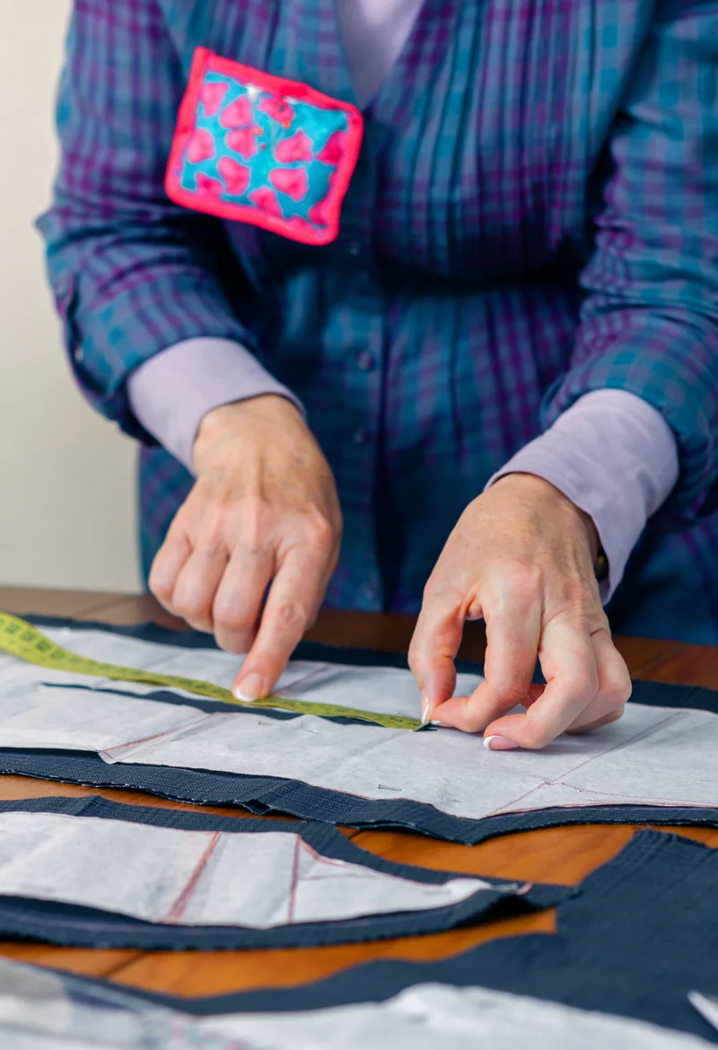 Sharing fabric requirements and reference samples before custom development