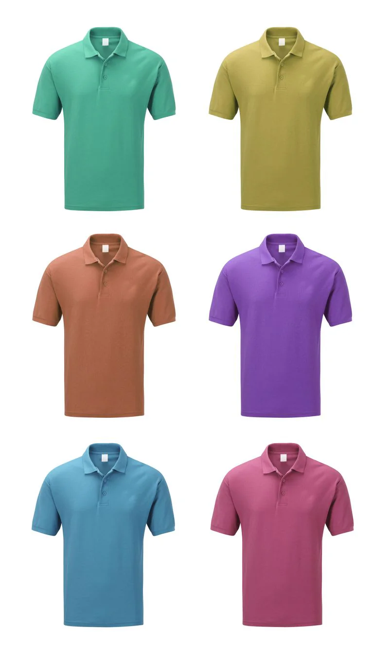 Polyester spandex for men's polo shirts