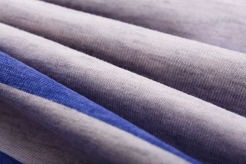 Polyester spandex knitted polo fabric surface detail