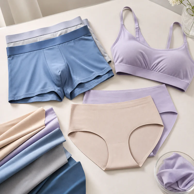 Soft nylon spandex fabric for underwear and lingerie