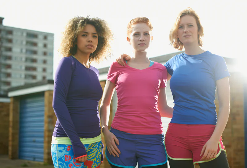 Underwear and sports bras needing skin comfort and stable recovery